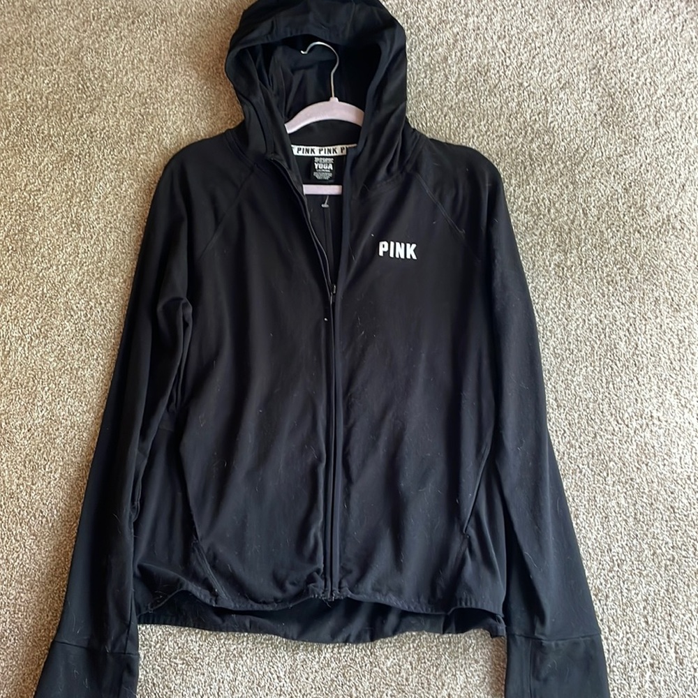 VS Pink Yoga Zip Up